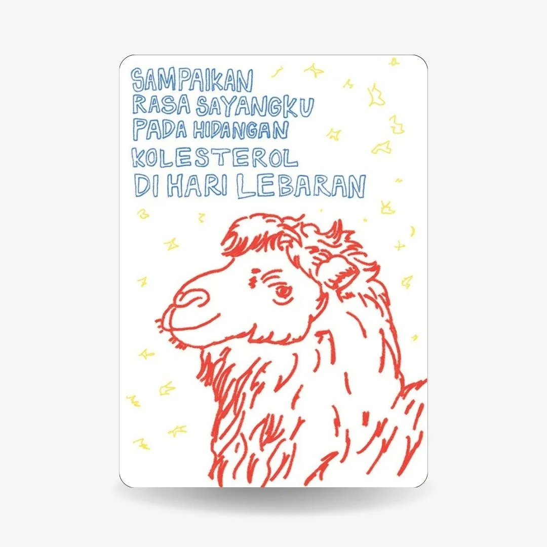 Meramu x Binatang Approach - Sticker Pack & Greeting Cards - Image 4