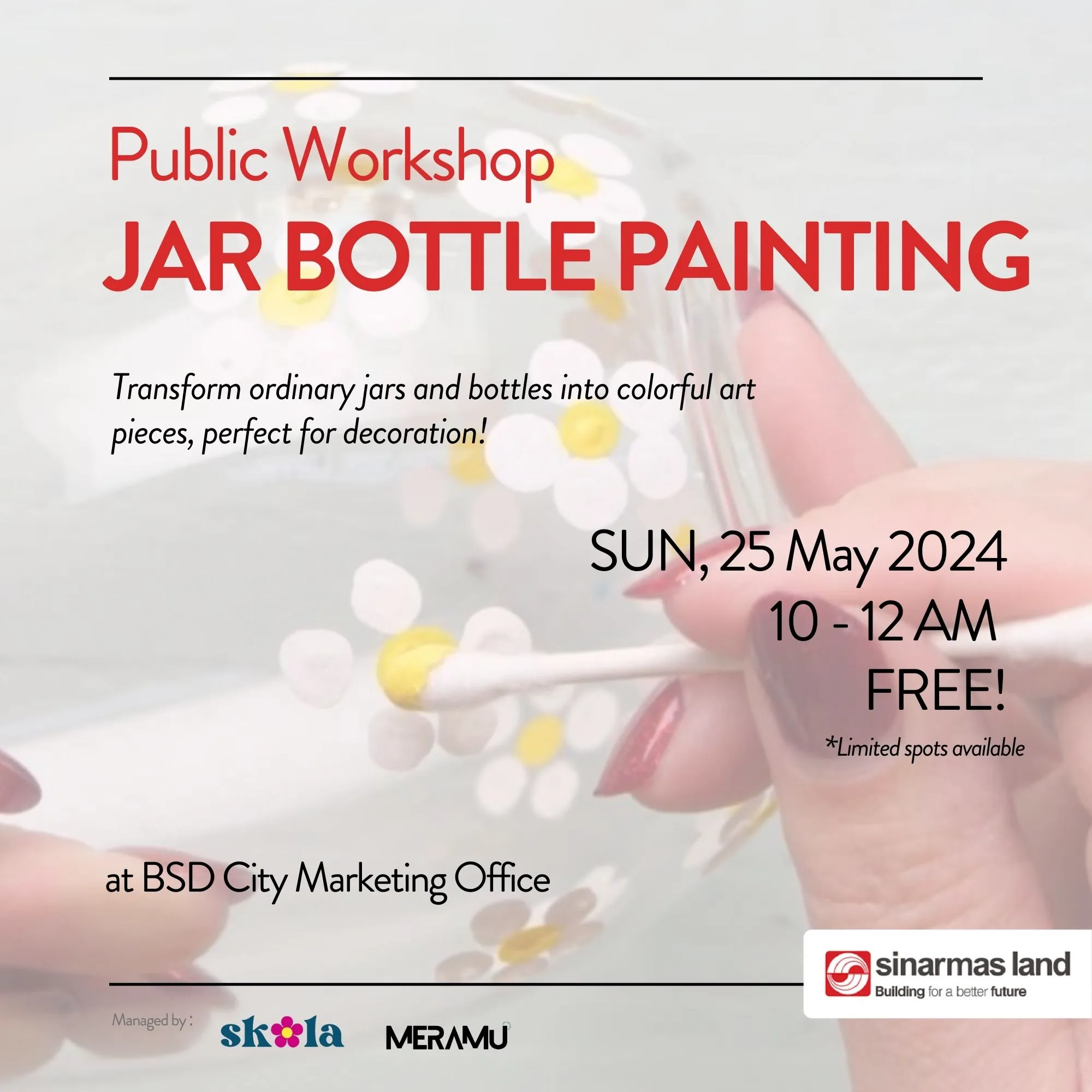 Workshop: Jar Bottle Painting