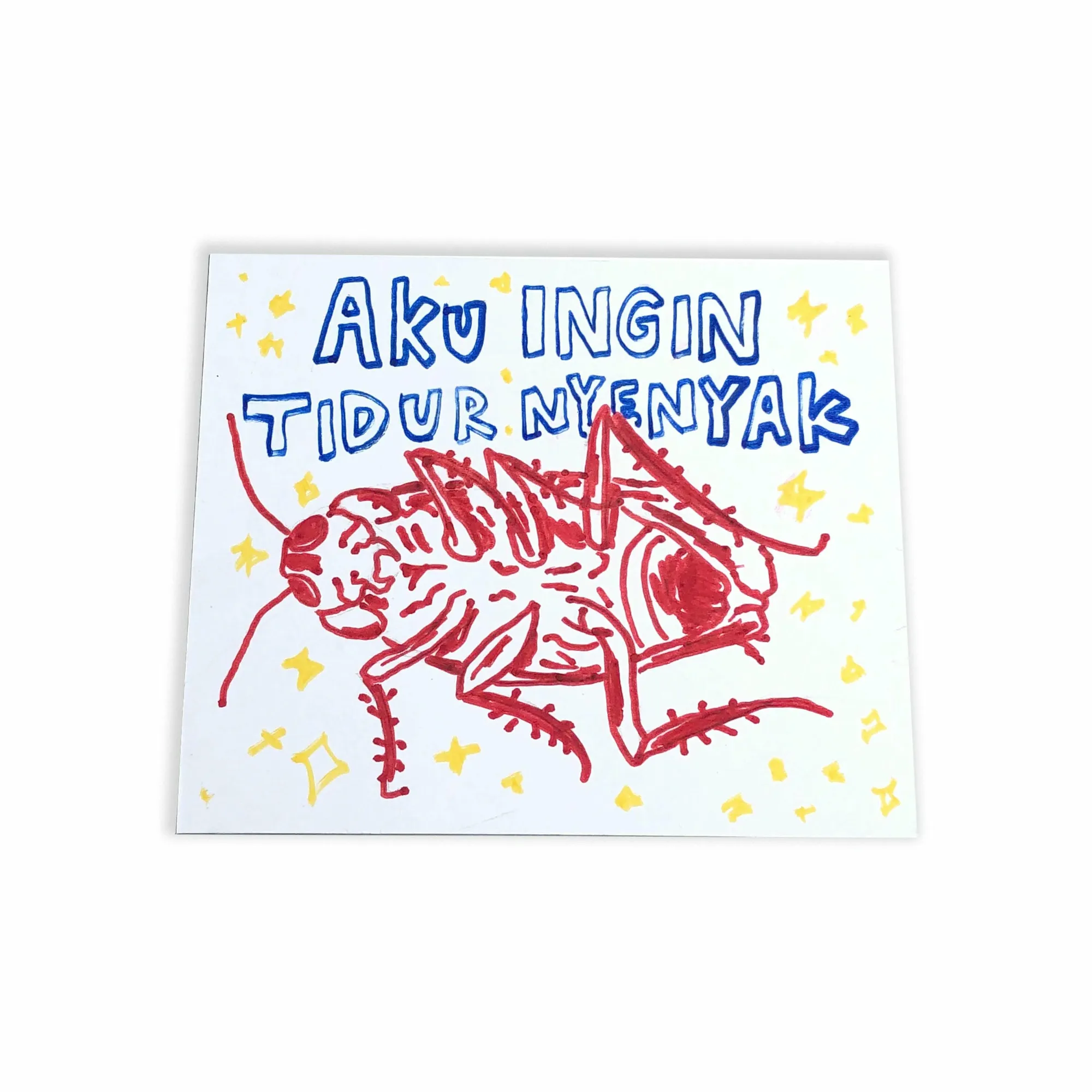 Aku Ingin Tidur Nyenyak