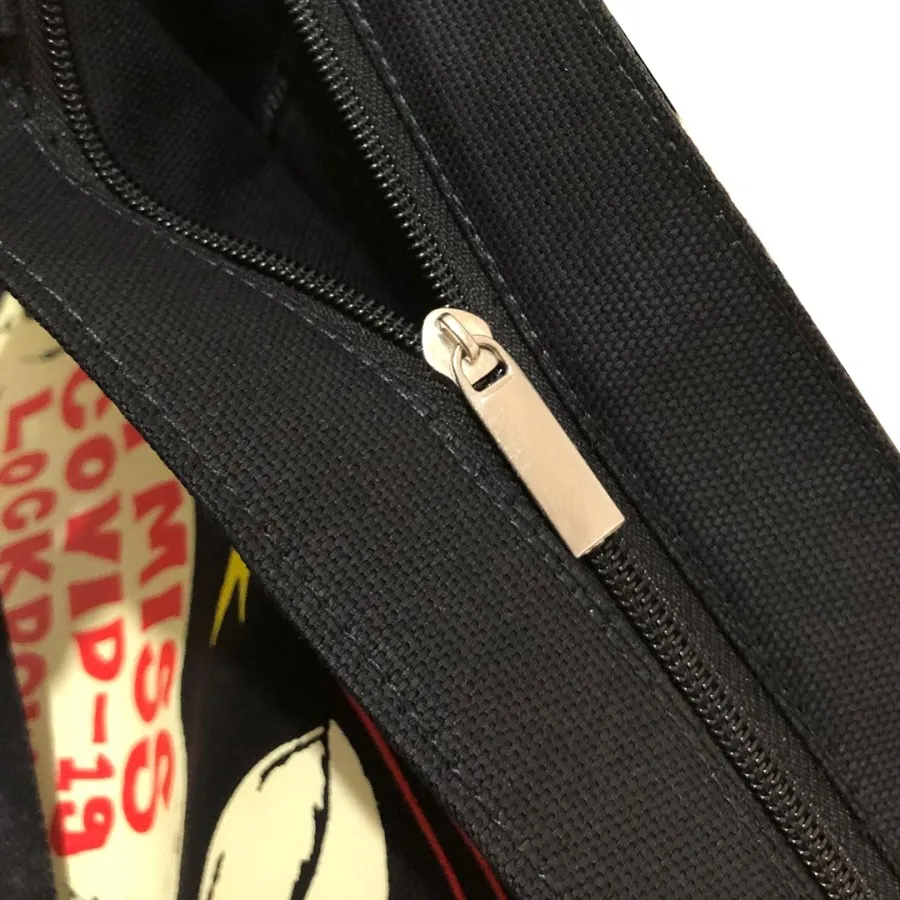 Alternative view of Canvas Tote Bag Kelinci - I Miss Covid-19 Lockdown
