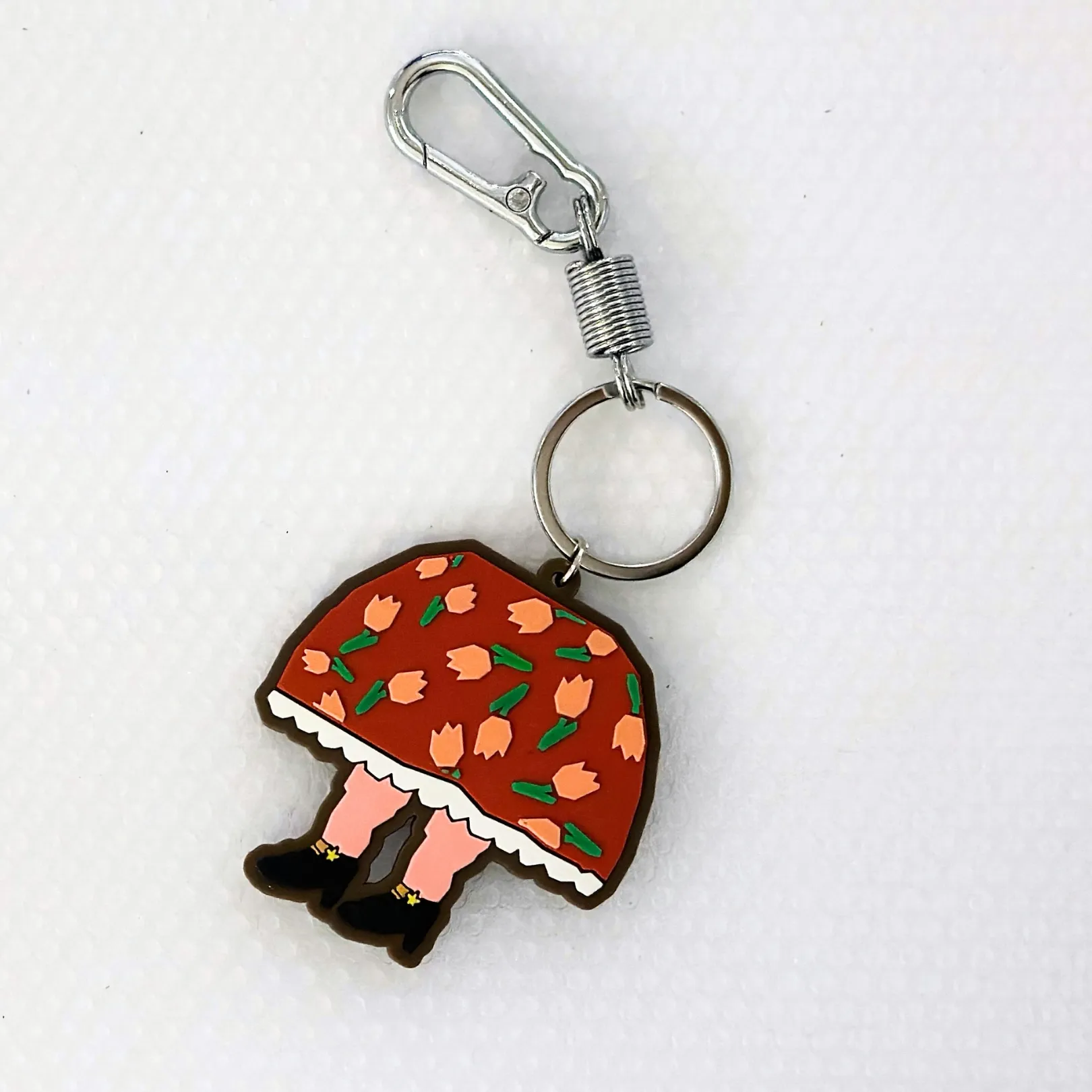 Alternative view of Mrs. Mushbrella Keychain