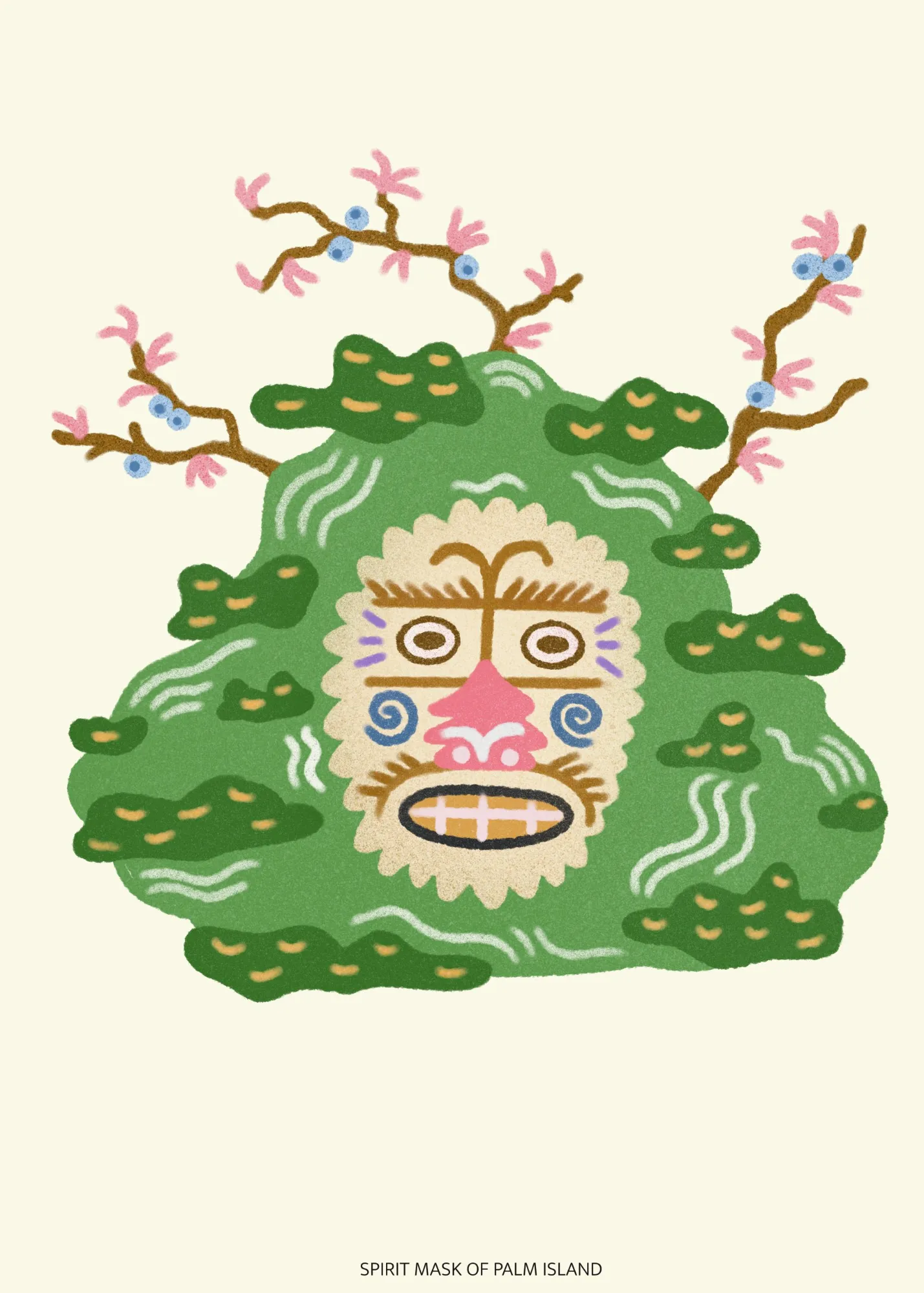 Spirit Mask of Palm Island (2)