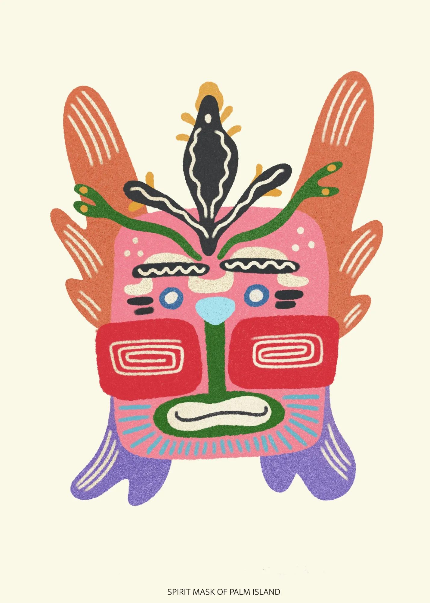 Spirit Mask of Palm Island (4)