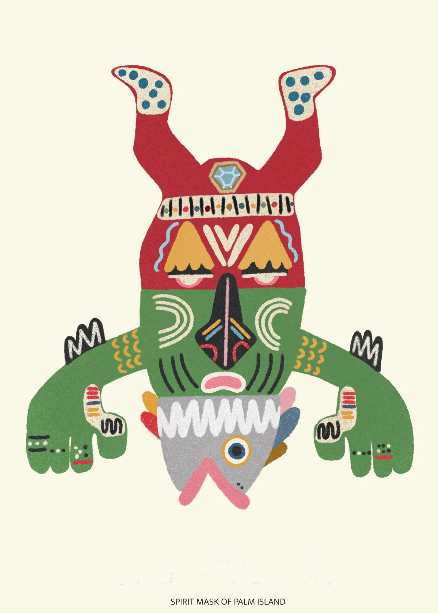 Spirit Mask of Palm Island (3)