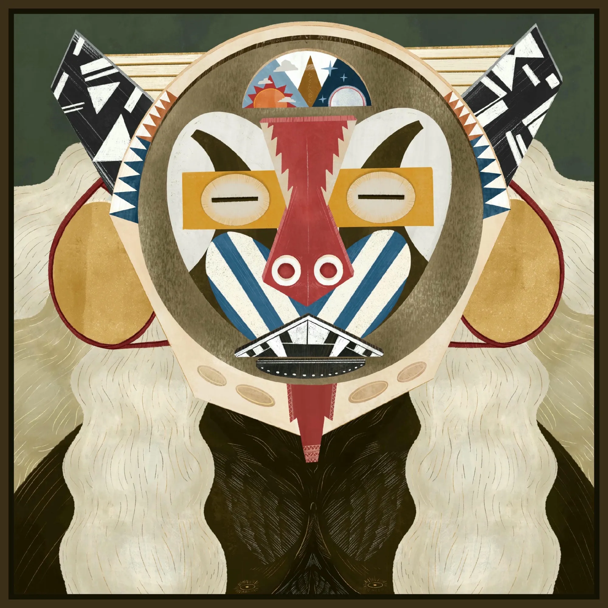 Alternative view of Da Vi Nzi, The High Mountain Shaman