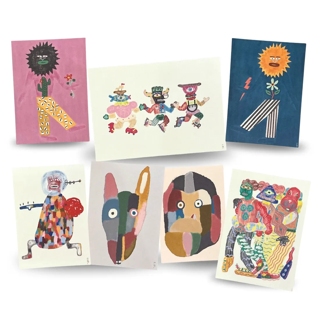 Roboto's Creatures Edition (1) – Greeting Cards