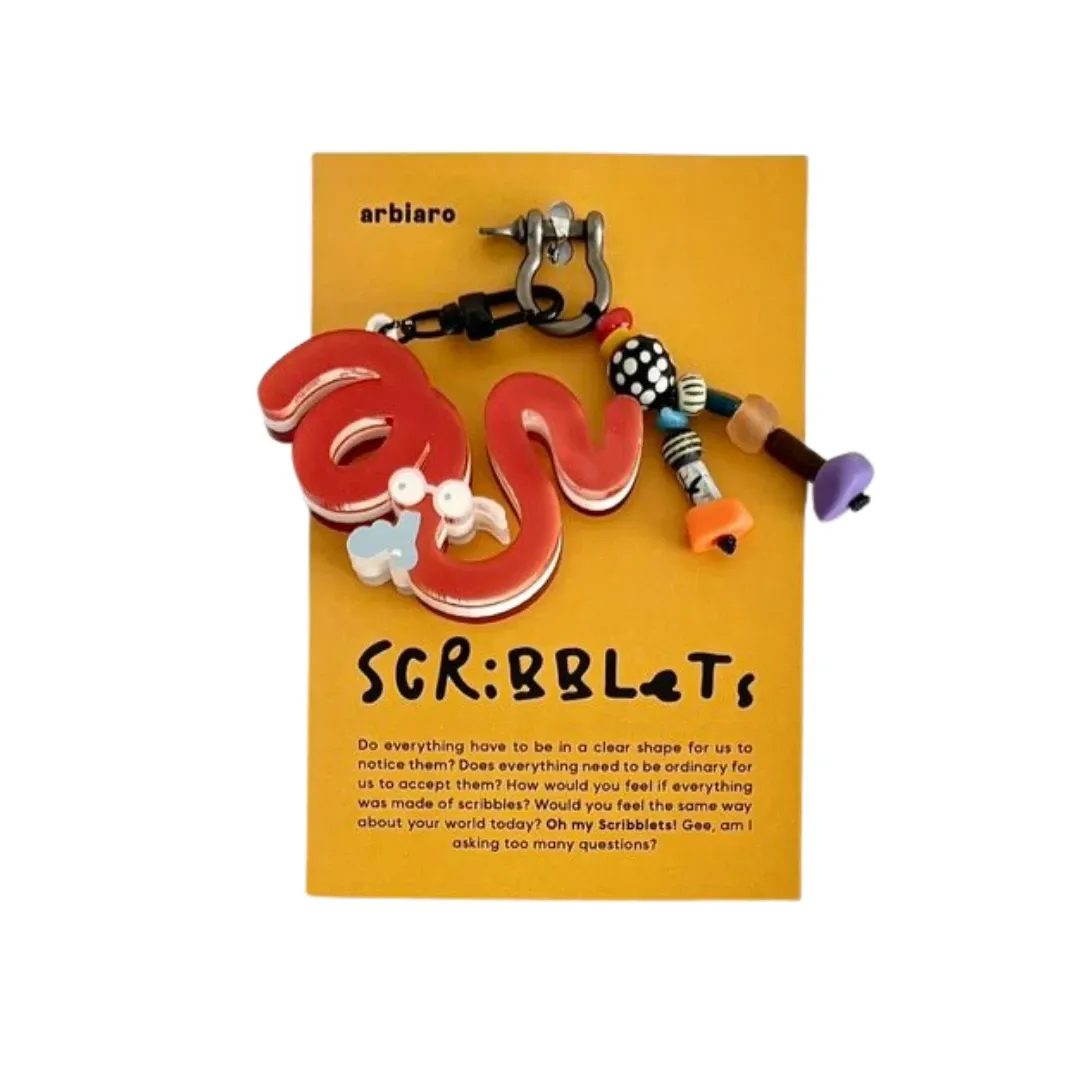 Alternative view of Scribblets Bag Charm Series