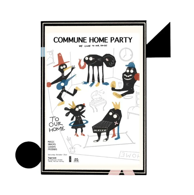 Alternative view of Commune Home Party