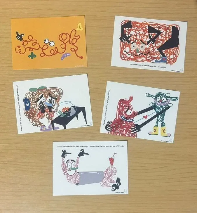 Scribblets Mini Prints #1-3 - Image 3