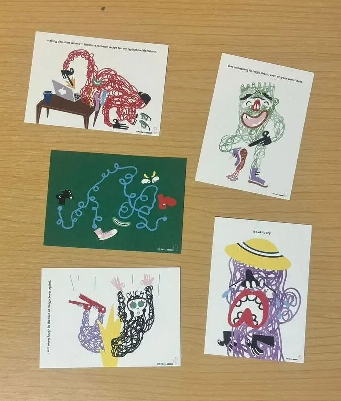 Scribblets Mini Prints #1-3 - Image 4