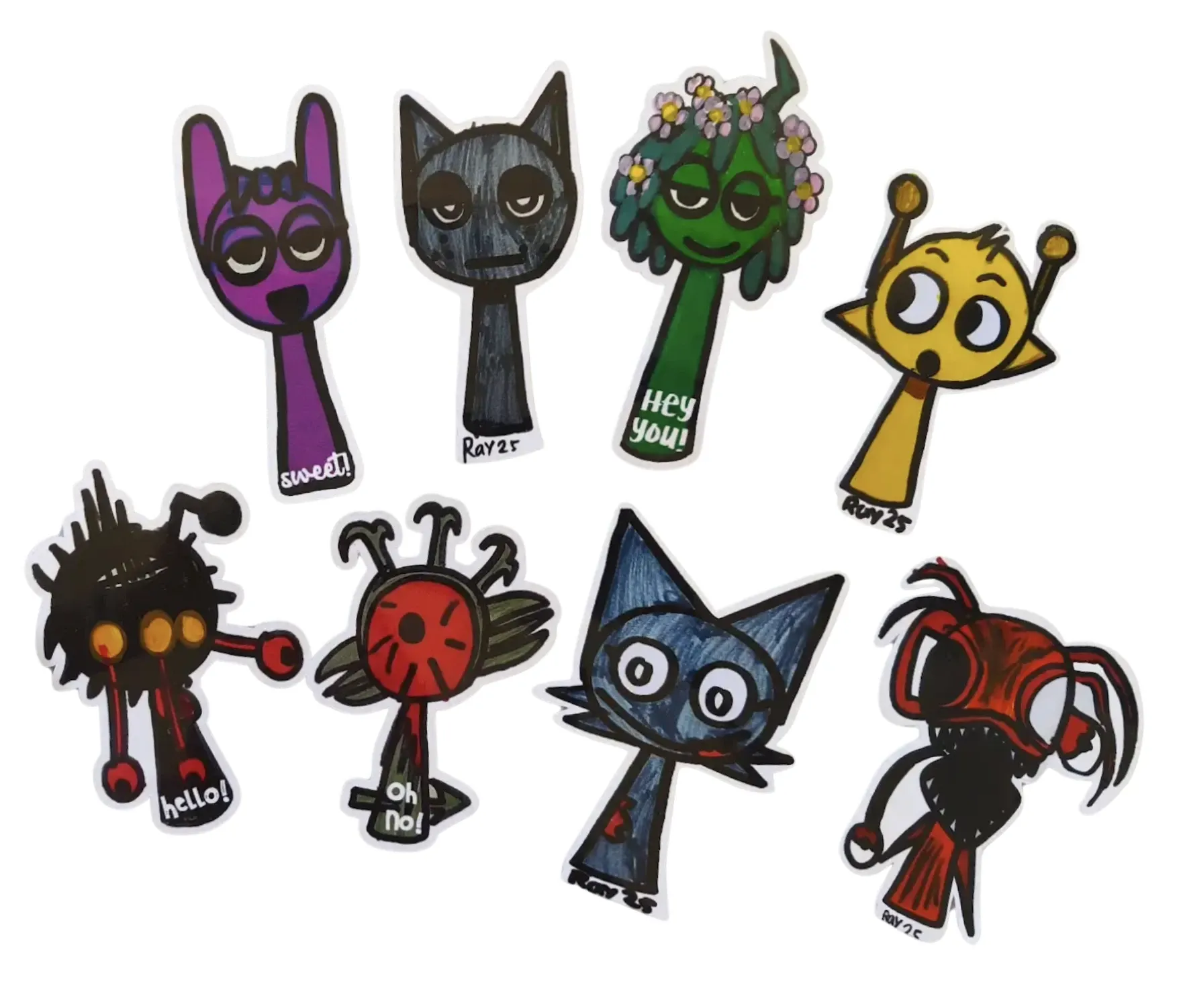 Sticker Pack by Ray