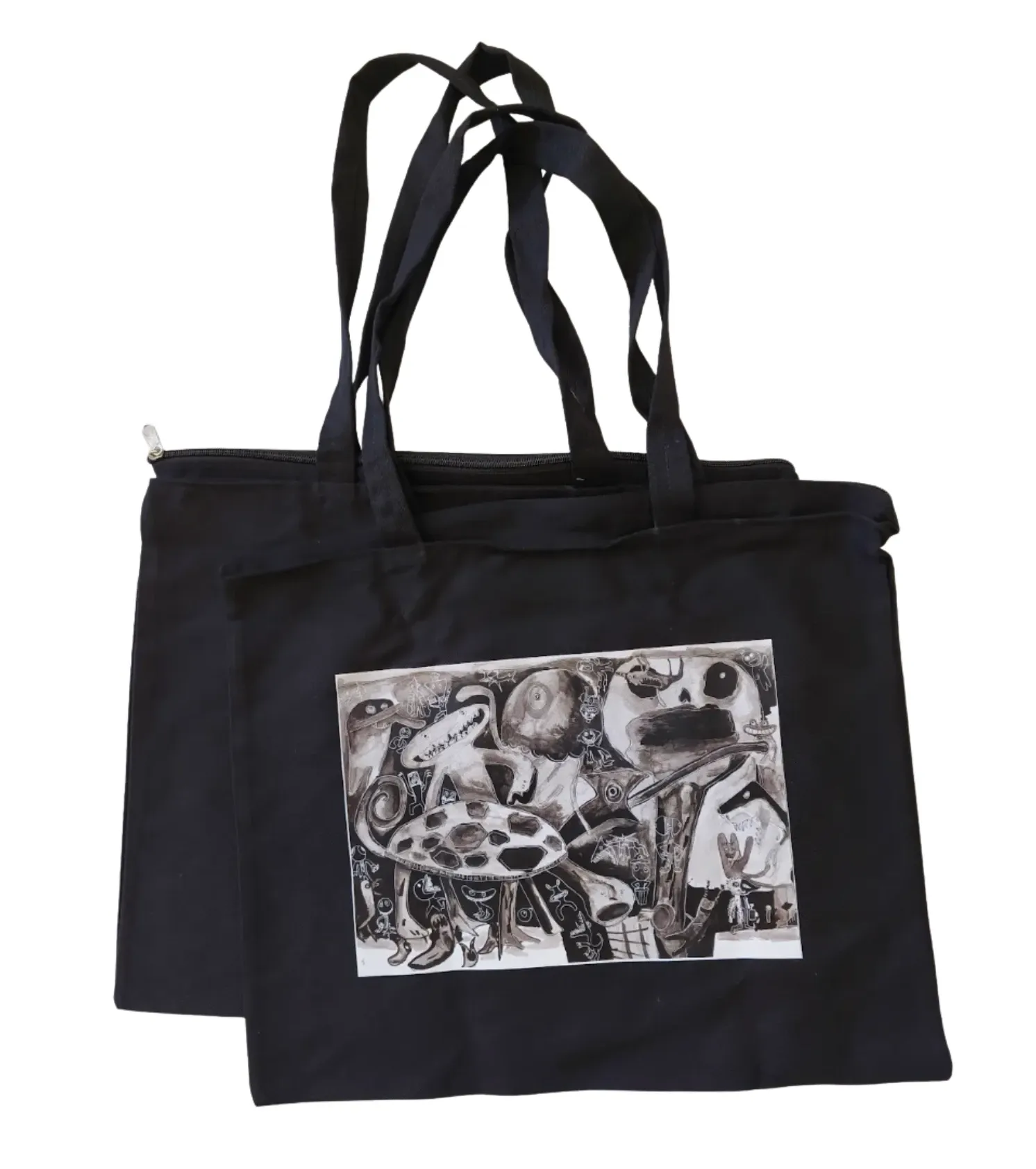 Alternative view of My Creepy Friends - Tote Bag