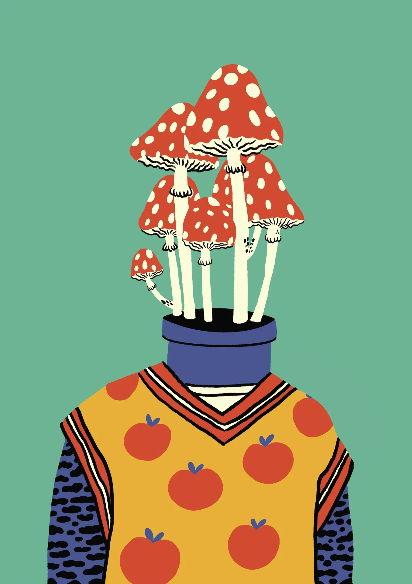 Amanita Muscaria by Sanchia