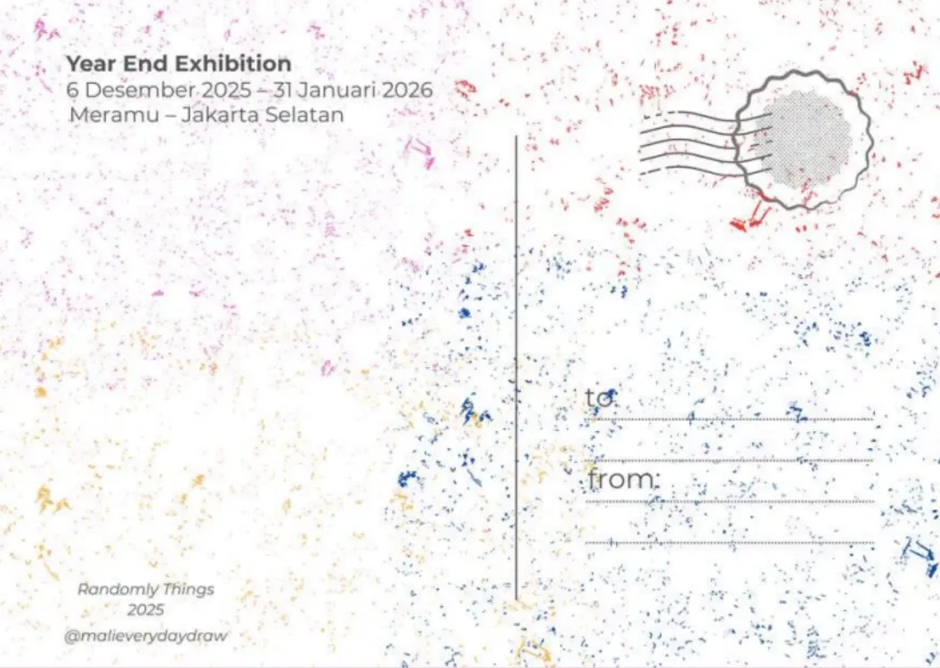 Alternative view of Lintas Agama Postcard