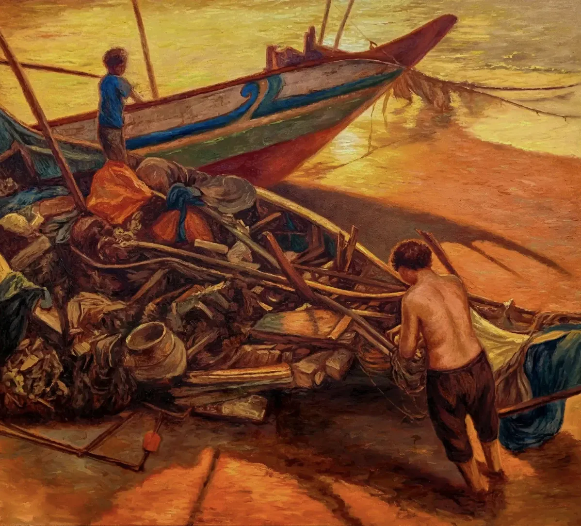Lenggang Lenggok Badai Laut by Muchammad Ali